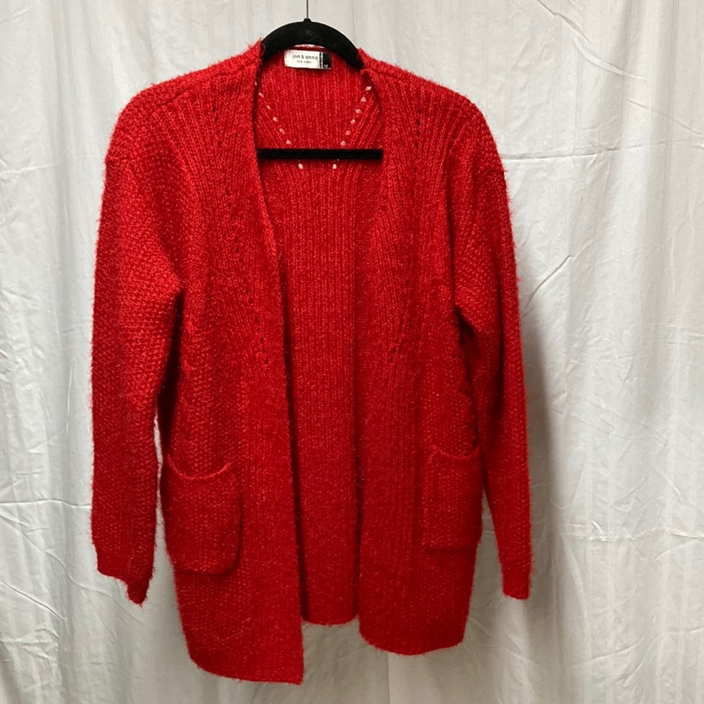 Jon & Anna | Red Winter Sweater